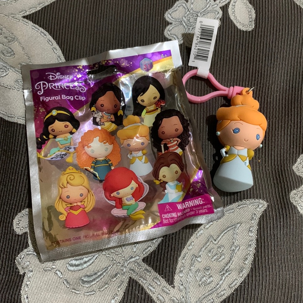 Disney Princess figurative Bag Clip 🤍 Cinderella